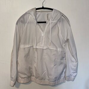 Lululemon White Quarterzip